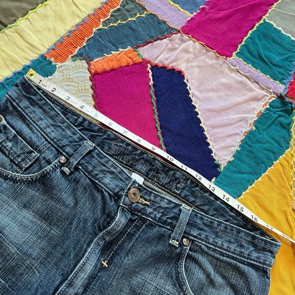 Levi’s Silvertab Faded Wide Leg Blue Jeans 36Wx32L - Picture 6 of 8